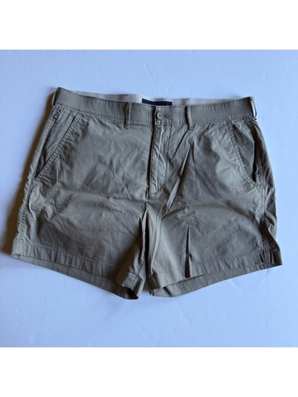 Abercrombie & Fitch A&F All Day Short Stretch Khaki Green Shorts - Men's 33
